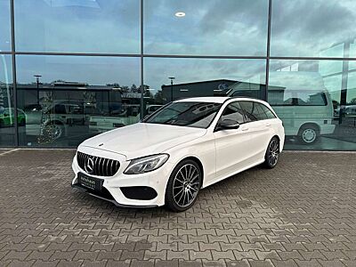 Mercedes-Benz C 200 C200 T AMG-Line Night LED Kamera Burmester 19"