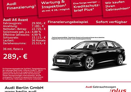 Audi A6 Sport 35 TDI S tr. RFK PDC LED NAVI