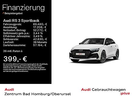Audi RS3 quattro*RS-Schalensitze*Rückfahrk