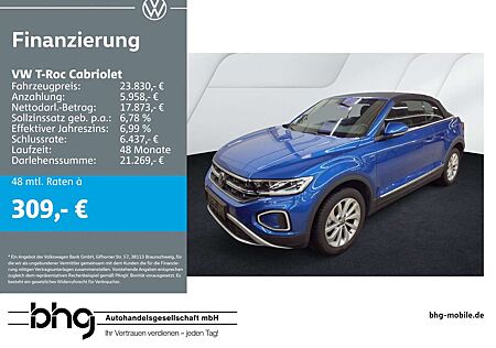 VW T-Roc Volkswagen 1.0 TSI *STYLE* *NAVI*KAMERA*APP