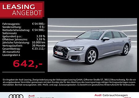 Audi A6 Avant 40 TDI qu S line MATRIX Pano Kamera 19"