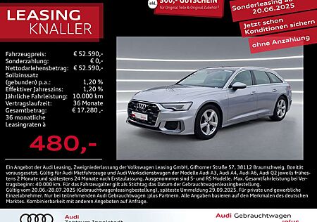 Audi A6 Avant 40 TDI qu S line MATRIX Pano Kamera 19"