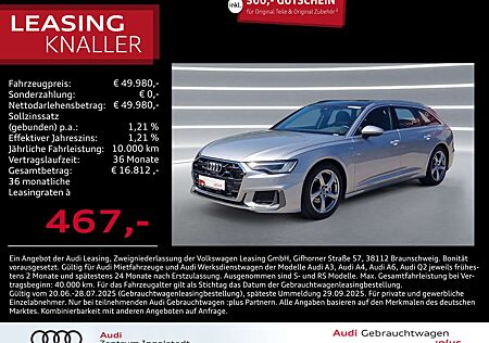 Audi A6 Avant 40 TDI qu S line MATRIX Pano Kamera 19"