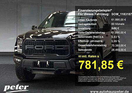 Ford F 150 Raptor Super Crew 457PS Moonroof Lightbar