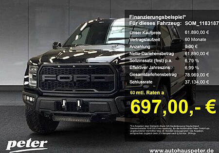 Ford F 150 Raptor Super Crew 457PS Moonroof Lightbar
