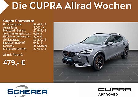 Cupra Formentor VZ 2.0 TSI DSG 4Drive LED NAVI 360Grad