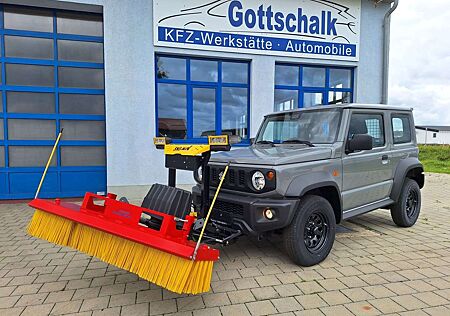 Suzuki Jimny FACILITY Kehrbesen SNO-WAY Besen Hausmeister
