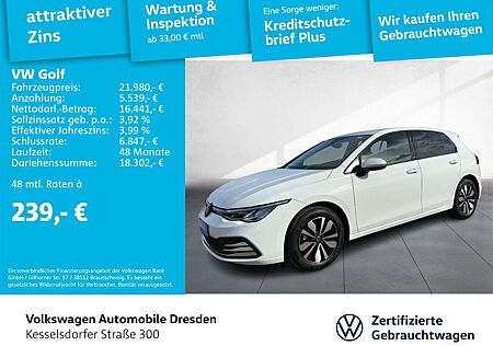 VW Golf Volkswagen VIII 1.5 TSI Move AHZV ACC LED