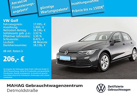 VW Golf Volkswagen VIII 1.0 TSI LIFE Navi LED AppConnect Keyle