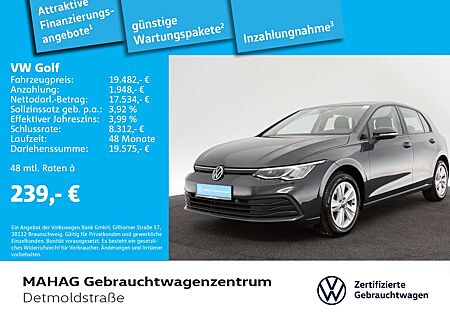 VW Golf Volkswagen VIII 1.0 TSI LIFE Navi LED AppConnect Keyle