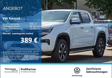 VW Amarok Volkswagen V6 STYLE 360 AHK ST.HEIZ LEDER DIFF.SPERR