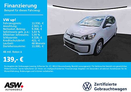 VW Up Volkswagen ! move ! 1.0MPI Klima "Composition Phone" BT