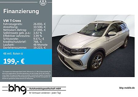 VW T-Cross Volkswagen 1.5 TSI R-Line DSG IQ. LIGHT KAMERA AHK