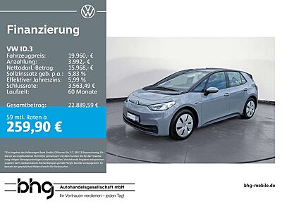 Volkswagen ID.3 Pro 62 LED Navi connect Climatronic Standkl