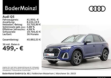 Audi Q5 40 TDI quattro S tronic S line 360° Matrix