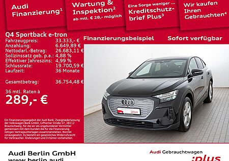 Audi Q4 e-tron 40 MATRIX NAVI PDC