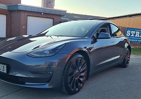Tesla Model 3 PERFORMANCE MJ 23 Grau/Schw