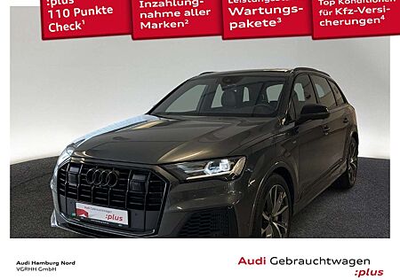 Audi Q7 gebraucht kaufen Audi Q7 55 TFSIe quatt. S line AHK Leder Pano Massage