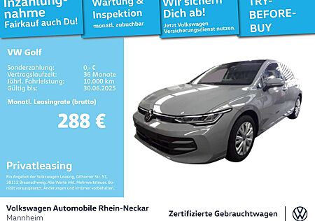 VW Golf Volkswagen VIII 1.5 eTSI Life DSG GAR.2029 App-Connect