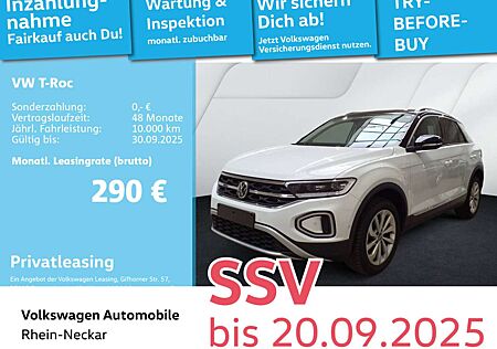 VW T-Roc Volkswagen 1.5 TSI Style DSG Navi AHK LED uvm