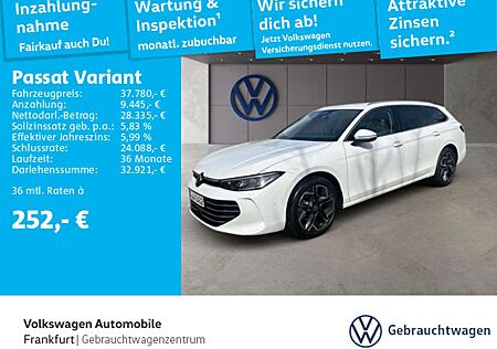 VW Passat Variant Volkswagen 2.0 TDI DSG Elegance Navi IQ.Ligh