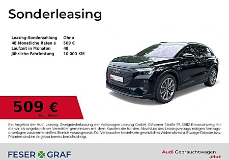 Audi Q4 e-tron 45 quattro 360°Cam/AZV/Wärmep./S Line Leder
