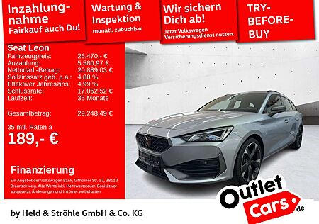 Seat Leon Sportstourer e-HYBRID DSG LED NAV KAM PDC