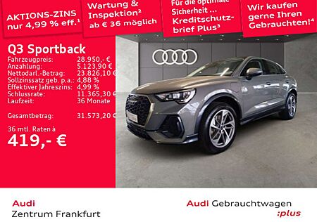 Audi Q3 45 TFSI e S tronic Navi Tempomat DA