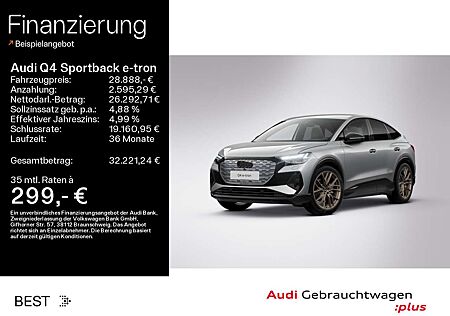 Audi Q4 e-tron Q4 Sportback 35 e-tron edition one S line