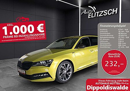 Skoda Superb gebraucht kaufen Skoda Superb Combi Sportline 2.0 TSI DSG AHZV DCC ACC