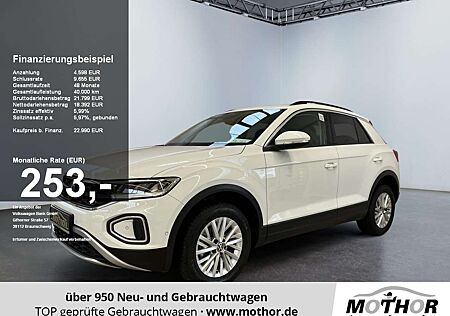 VW T-Roc Volkswagen Life 1.0 TSI Navigation per App-Connect