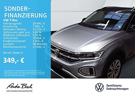 VW T-Roc Volkswagen 1.5 TSI DSG Style, Navi, LED, AHK, App-Con