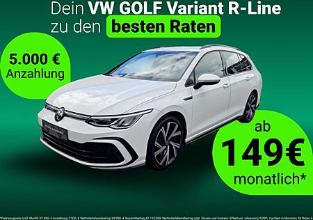 VW Golf Volkswagen R-Line AHK KAMERA 18Zoll ACC Winterp. NAVI*