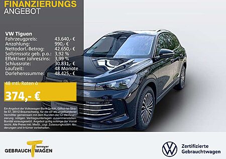 VW Tiguan Volkswagen 2.0 TDI DSG ELEGANCE LM19 LEDER PANO HuD