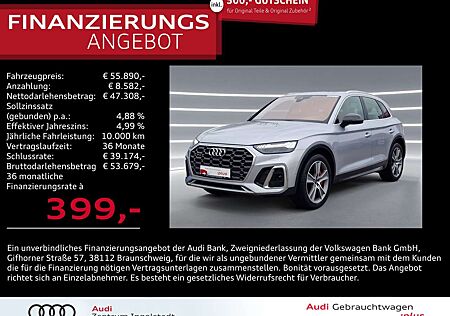 Audi SQ5 TDI qu MATRIX Pano AHK ACC NAVI HuD Luft 20"