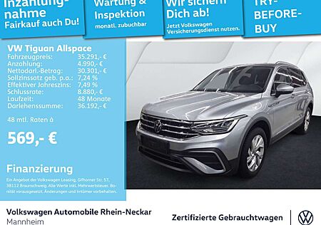 VW Tiguan Allspace Volkswagen 2.0 TDI Life DSG 7-Sitzer Navi A
