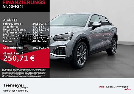 Audi Q2 gebraucht kaufen Audi Q2 30 TFSI ADVANCED STHZG LM18 NAVI AHK