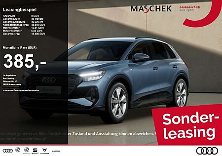 Audi Q4 e-tron S line 45 Sonderleasing! AHK BlackEd Naviplus