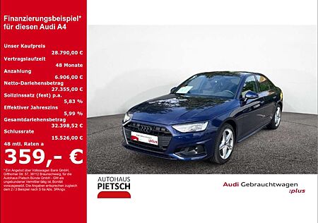 Audi A4 Limousine 40 TDI advanced Keyless Navi AHK