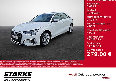 Audi A3 Sportback 40 TFSI e S tronic advanced NaviPlus ...