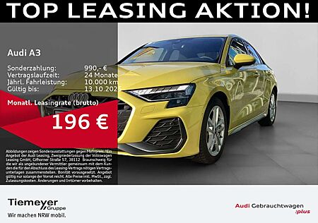 Audi A3 Limo 30 TFSI S LINE LM18 SPORTSITZE NAVI+ SON