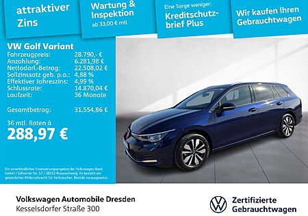 VW Golf Variant Volkswagen Golf VIII Variant 1.5 eTSI DSG Life Navi LED Sit