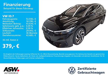 VW ID.7 Volkswagen Tourer Pro LED Navi 360° Wärmepumpe H&K AHK
