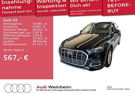 Audi Q5 50 TDI quattro Panoramadach LED Navi AHK Stan