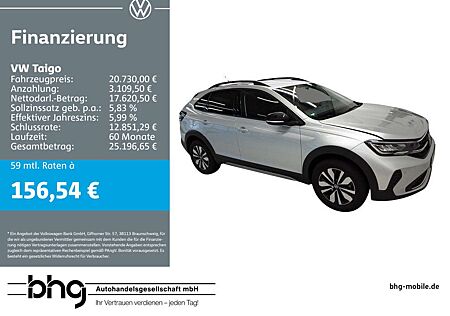 VW Taigo Volkswagen Life 1,0 l TSI OPF