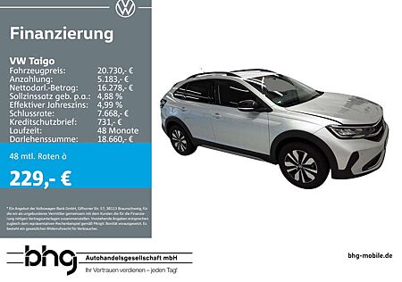 VW Taigo Volkswagen Life 1,0 l TSI OPF