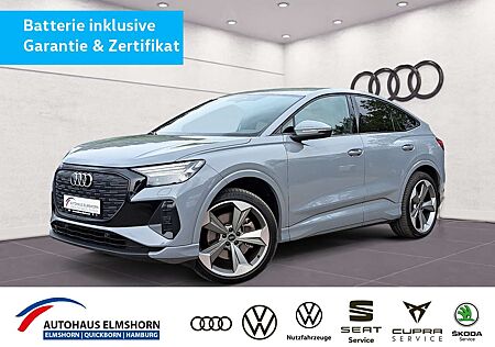 Audi Q4 e-tron gebraucht kaufen Audi Q4 e-tron Sportback 50 quattro Advanced S line NAV KAM 21"