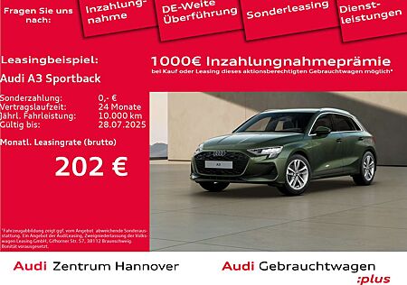 Audi A3 35 TFSI virtual Navi LED Phone Box