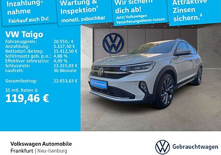 VW Taigo Volkswagen 1.0 TSI Style Navi IQ.LIGHT - LED-Matrix-S