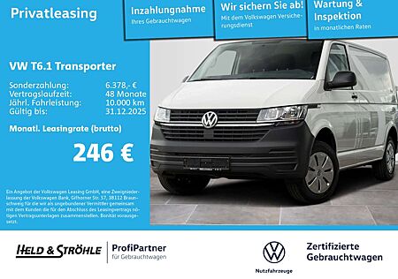 VW T6 Transporter Volkswagen T6.1 Transporter T6.1 Kasten 2.0TDI AHK PDC FLÜGEL KOMFORT 3000kg
